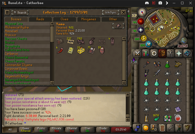 JustGangplank's tweet photo. Oathplate legs #4 924 KC, still hunting pet or plate. https://t.co/BZW0hTgw6Q