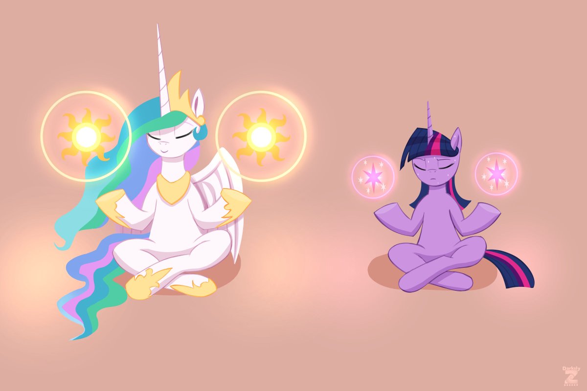 Darksly_z's tweet photo. Meditation ⭕ #MLP https://t.co/d5Hq3EX6eD