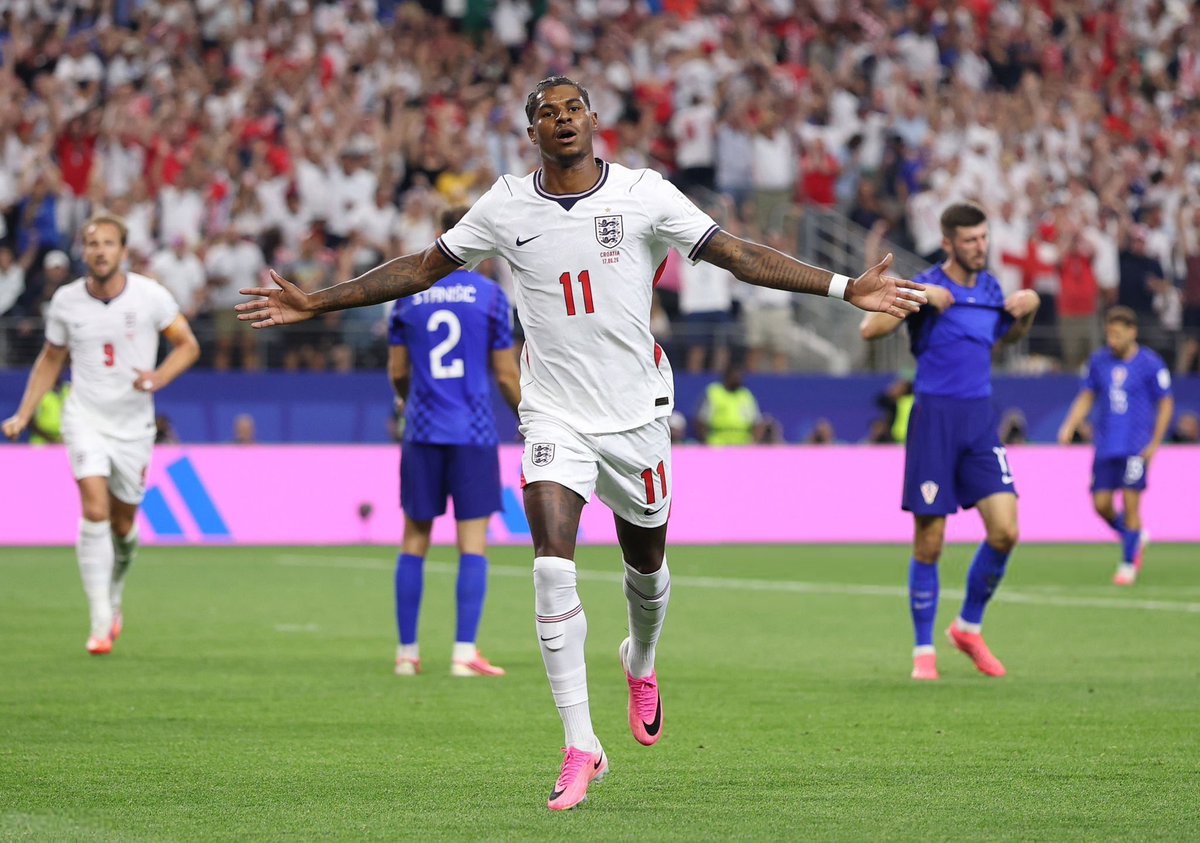 8runofernandes's tweet photo. Marcus Rashford SCORES for England 👏🏻
#ENGCOR #MUFC https://t.co/DYpYIbjy5X