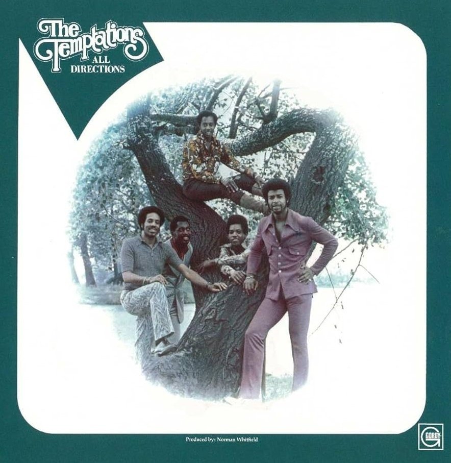 The Temptations『All Directions』を聴いている。72年発売の14枚目