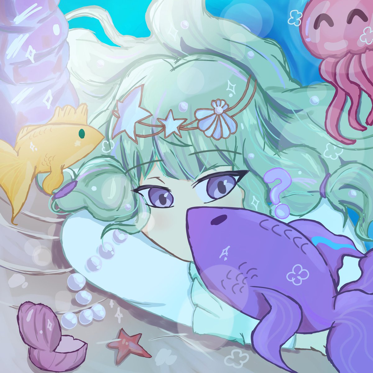 azuresaplings's tweet photo. mermaid nene because oomf suggested it ♡ #pjsk_FA #prsk_FA https://t.co/2iVZAIU4g0