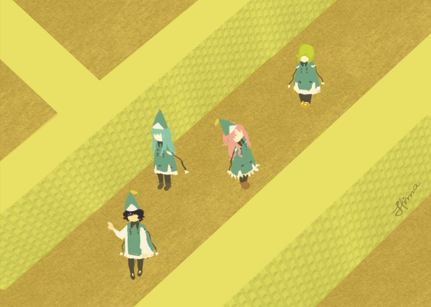 HimasukeYureii's tweet photo. it's just a labyrinth  #witchhatatelier #fanart #backrooms #artㅤㅤㅤㅤ https://t.co/Zy3nZLtWPG