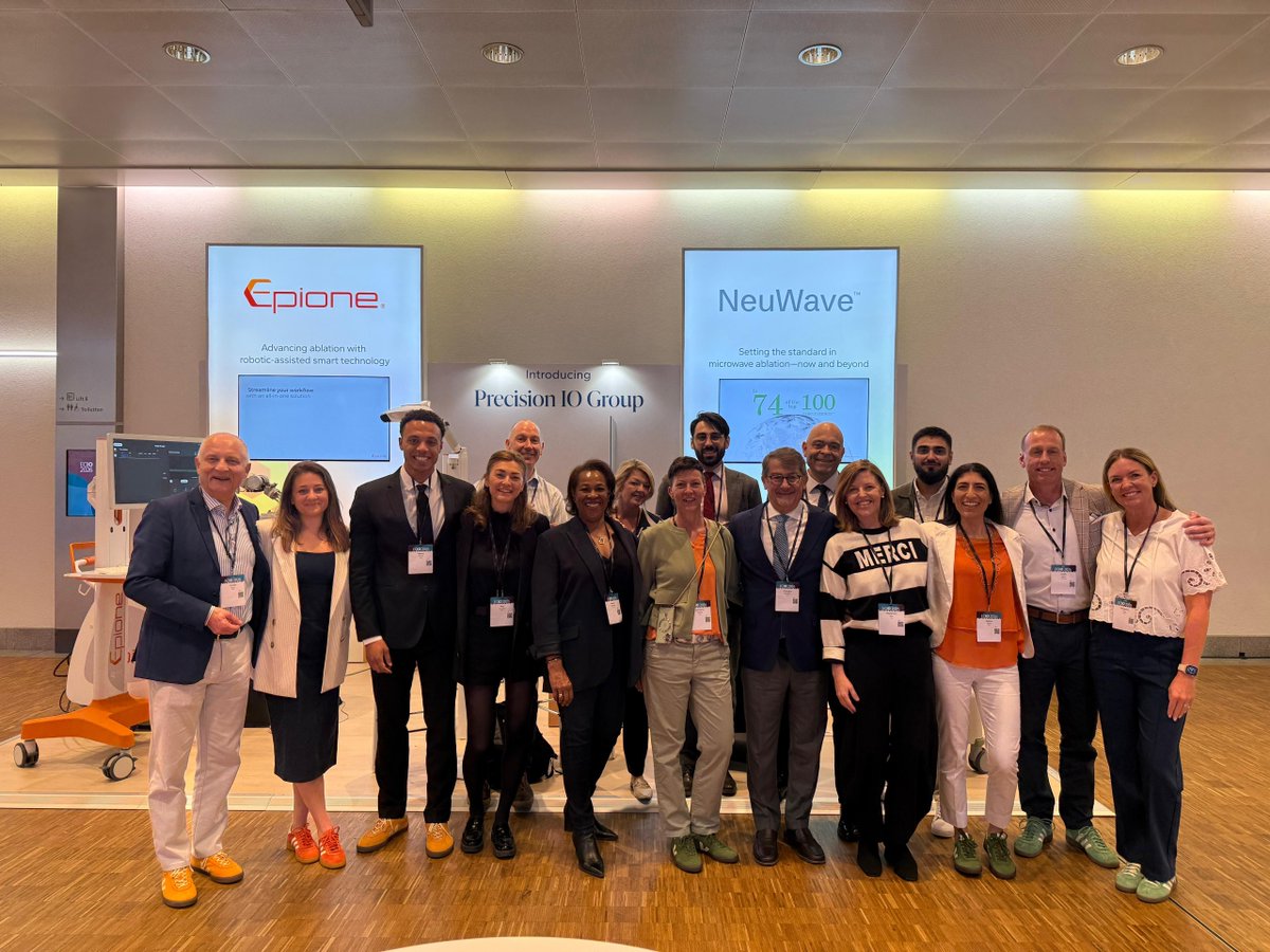 NeuwaveMedInc's tweet photo. Yesterday marked 100 days as part of the Precision IO Group — and we've barely scratched the surface. 💚

In 100 days, we've shown up at conferences across the country and around the world, welcomed a new class of NeuWave™ team members, supported surgical education, and deepened our partnership with Epione®. We've had conversations that reminded us why this work matters — and connected with a community that continues to push interventional oncology forward.

NeuWave™ is proud to be part of something bigger. Here's to what's next.

#NeuWave #PrecisionIO #Epione #MicrowaveAblation #InterventionalOncology #MedTech #Milestone