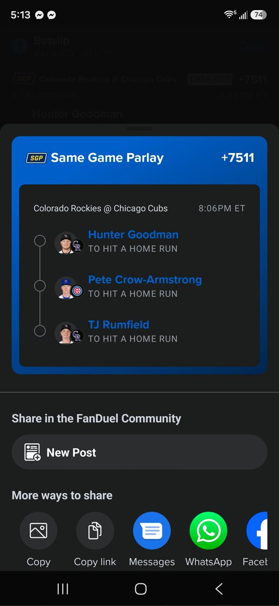 j_wick43310's tweet photo. @KasperMLB SHOUT-OUT TO THE HOMIE THESE OFF HIS PICKS CAN WE GO AGAIN? https://t.co/JuMGKlKMFa
