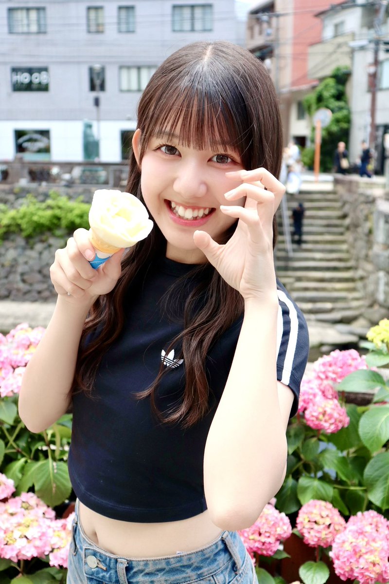 みなさん、おはようございます！！ 🍨 ฅ( •ω• ฅ)ｶﾞｵ-♡ ͛💠 #ゆん
