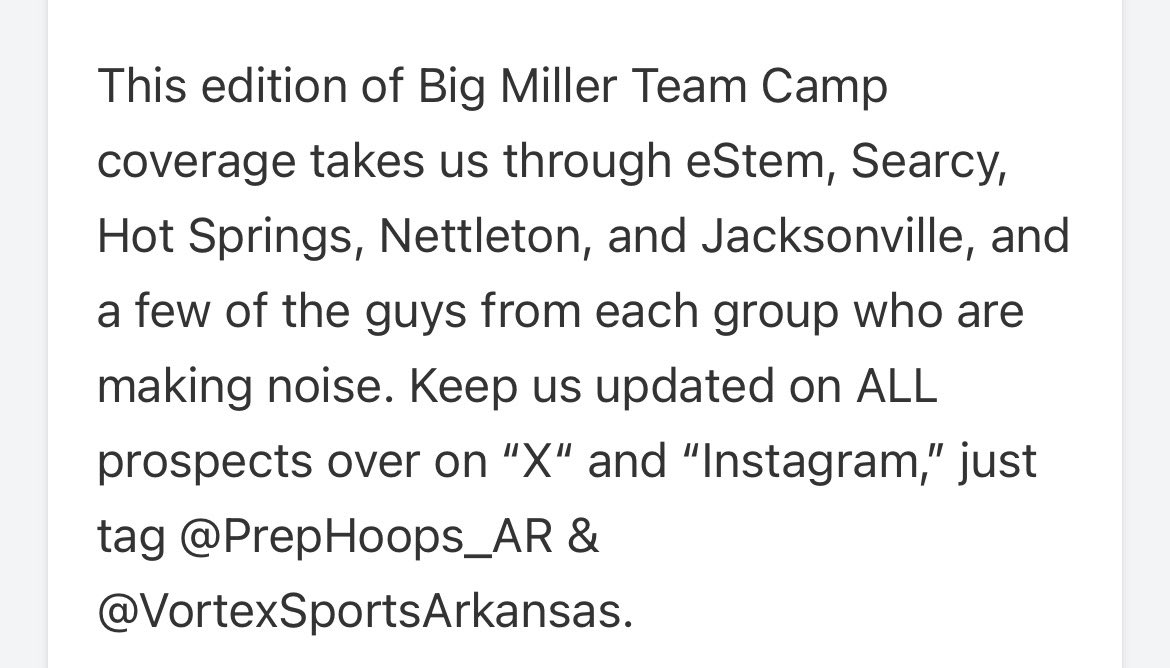 VortexSportsARK's tweet photo. READ FULL ARTICLE HERE: https://t.co/4lvT4n29X5

@EstemMets @boysoftroybball @NHSHoops_ @JVilleTitanBB @SHS_LionsBBall @CrunkdOutEnt @kayla_fletch @ARPrepSports @GradyMajors @ETTaylor79 @AYSABasketball https://t.co/v2vO56EOOf
