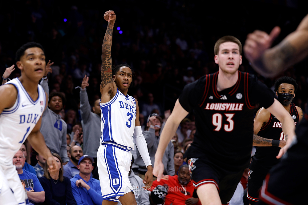 BlueDevilNation's tweet photo. Isaiah Evans will now join Cameron Boozer in the Green Room of the upcoming NBA Draft.  The Blue Devils may outperform their slots, much depending on some teams' movement. Duke currently has 59 first-round picks, 61 by June's end. https://t.co/6zbH4kl5B7