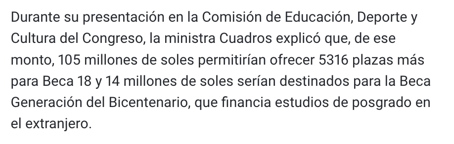 NataliaMansoA's tweet photo. @rmapalacios Dra @rmapalacios , hasta donde sé, el Congreso aún no ha tenido la decencia de aprobar los 14 millones adicionales solicitados por la Comisión de Educación para Beca Bicentenario, para eso, no tienen prisa....
https://t.co/FKumG5vwhJ https://t.co/HNq4MdaKSR