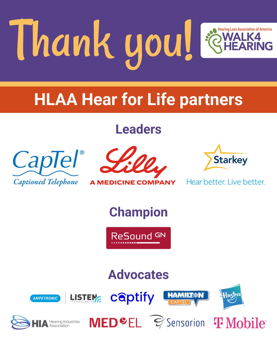 HLAA's tweet photo. The HLAA Wisconsin & Connecticut Walk4Hearing on June 7 brought sunshine & smiles! 🎉 Thanks to all our spirited Walkers, teams, volunteers, alliances, local sponsors & #HearForLife partners for making this a spring to remember. #GoTheDistance for #HearingHealth with us! https://t.co/K3GJOOnfo5