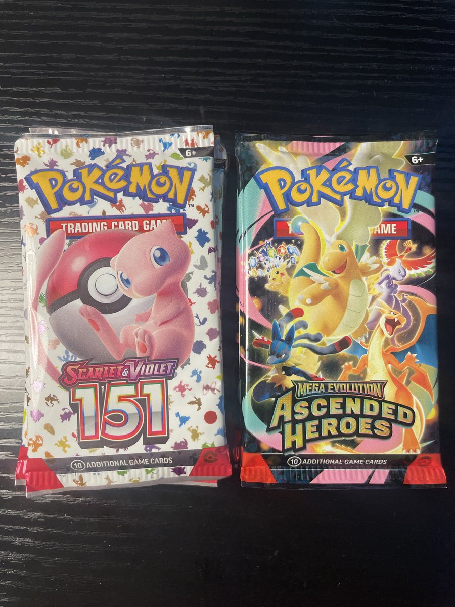 CollectorCove_'s tweet photo. @NewAgeCardKings For Sale! 

33x 151 Packs - $25 each 
43x Ascended Packs - $14.50 each 

Take All For $1400! https://t.co/V6fuV4uXoM