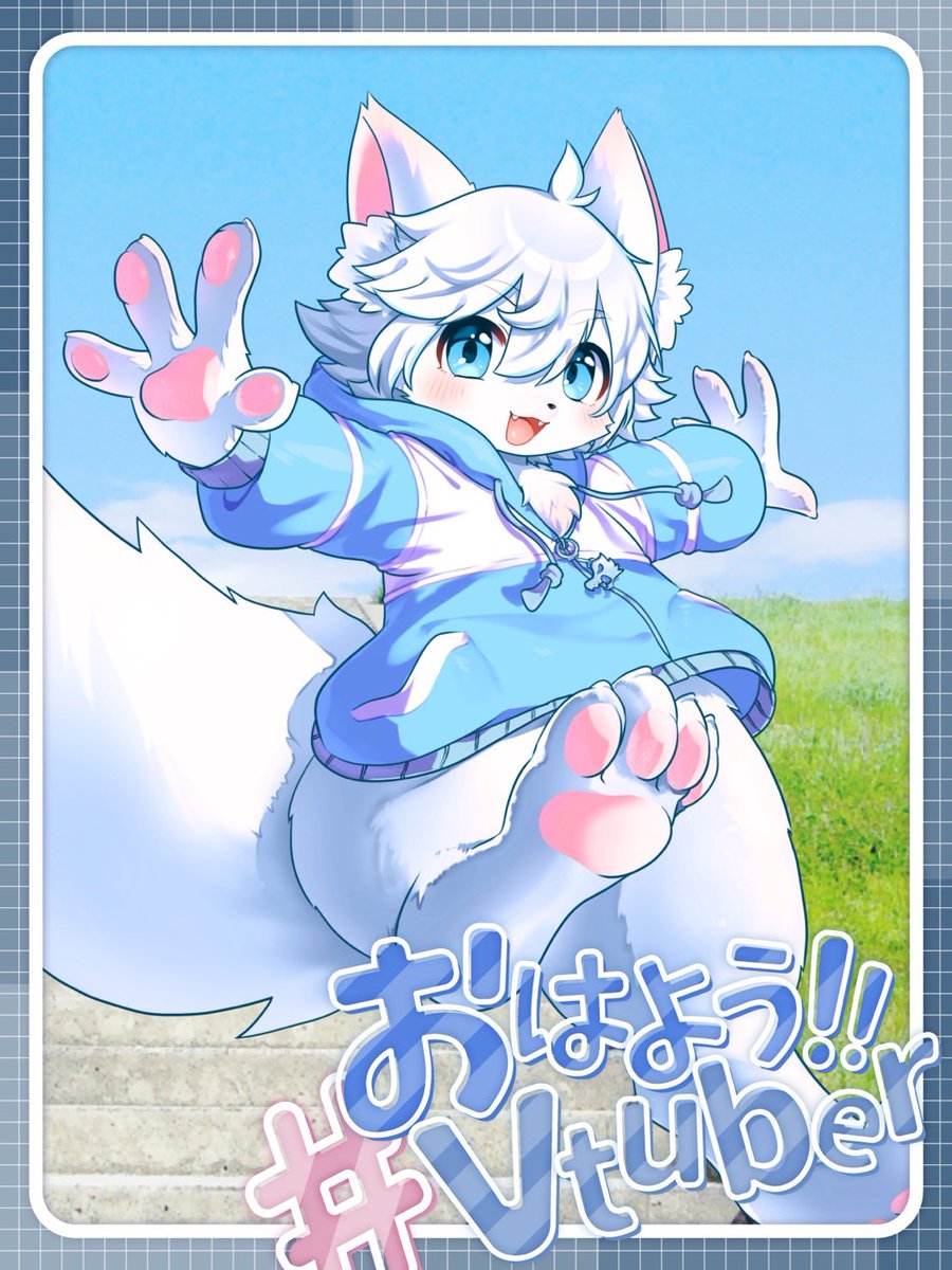 Nyax🐾🎴@犬ケモ系Vtuber tweet media