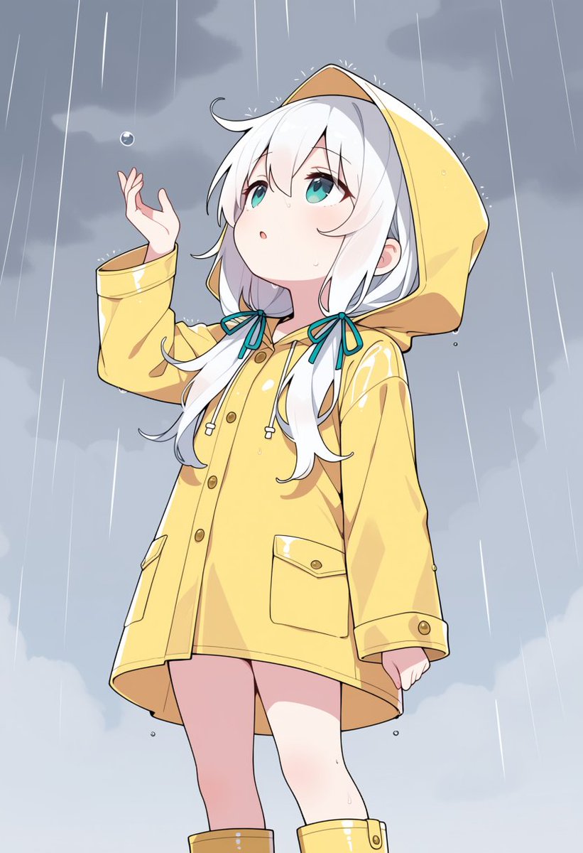 PhD_illust's tweet photo. 雨だね～ https://t.co/RAieuIiAbk