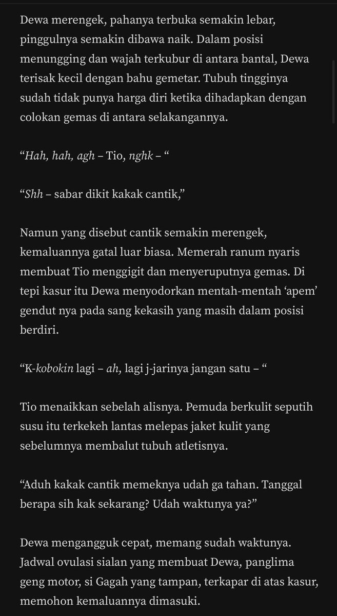 lactobacilex's tweet photo. #TeeDew 😋🫰🏻🔞
Dewa and Tio as anggota geng motor. Berusaha nggak saling kenal, nggak saling sapa, tapi di belakang malah bersenggama https://t.co/0A8Fbatois