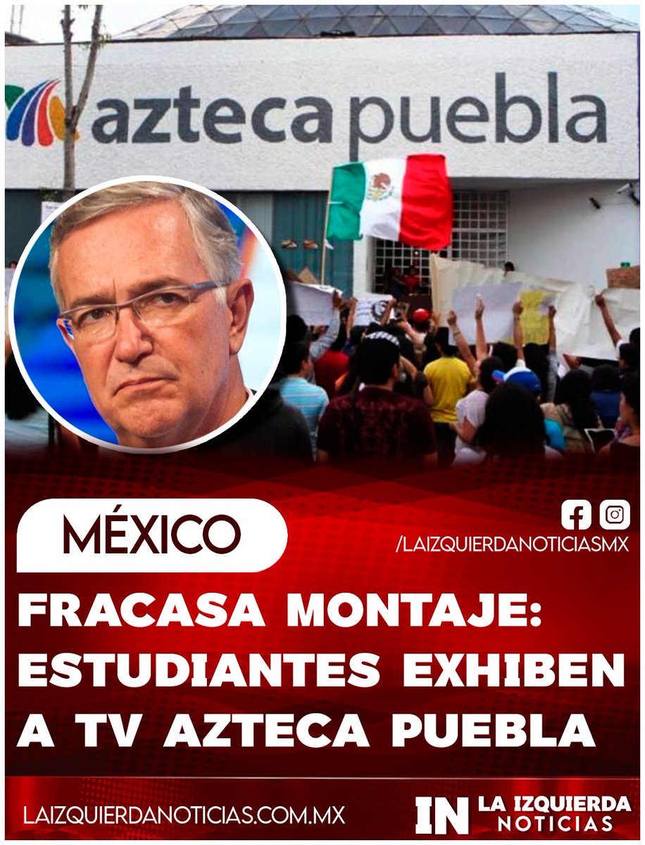IzqNoticiasMx's tweet photo. ¡HIPOCRESÍA AL AIRE! Jóvenes matemáticos exhibieron a TV Azteca Puebla y a Salinas Pliego por manipular una entrevista para golpear políticamente al gobernador Alejandro Armenta. Borraron del reportaje el apoyo que recibieron para competir internacionalmente. Cuando la información se tuerce para servir intereses, el periodismo deja de informar y se convierte en propaganda disfrazada de noticia.