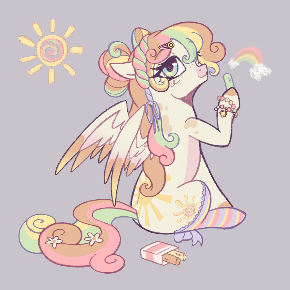 cowboypony's tweet photo. ☀️Custom Pony Design for domo on discord!! #mlpart #mlptwt https://t.co/EZC6LbzxQS