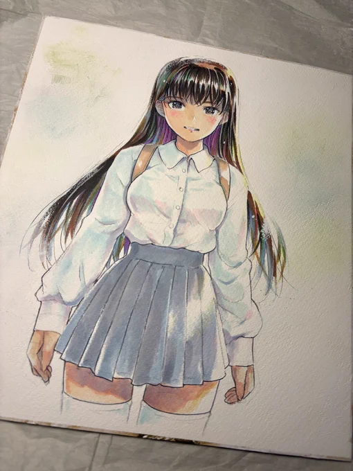 久々にオリジナル子ちゃんを描いてみました