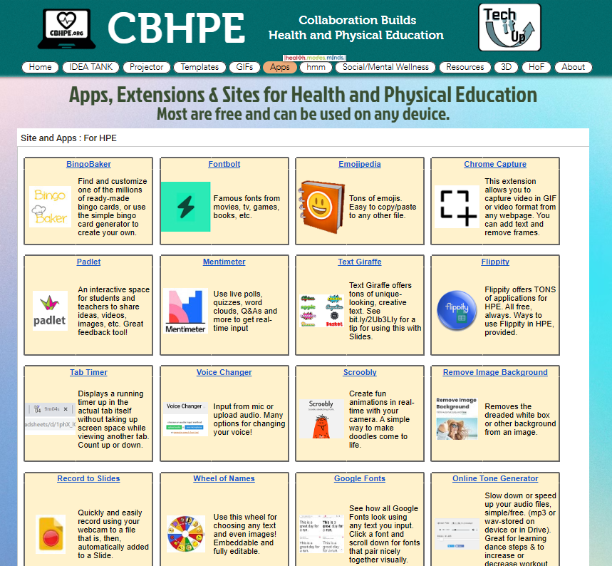 Becky Foellmer - cbhpe.org tweet media