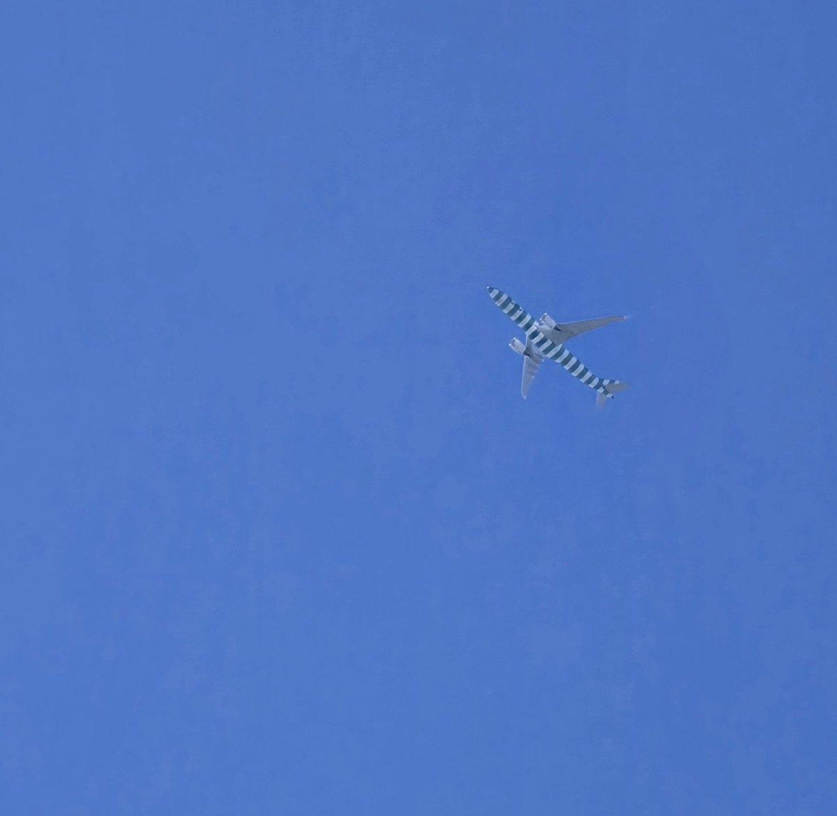 awind4000's tweet photo. What airplane is this.. looking like a damn fish https://t.co/8oN9EgBLIt