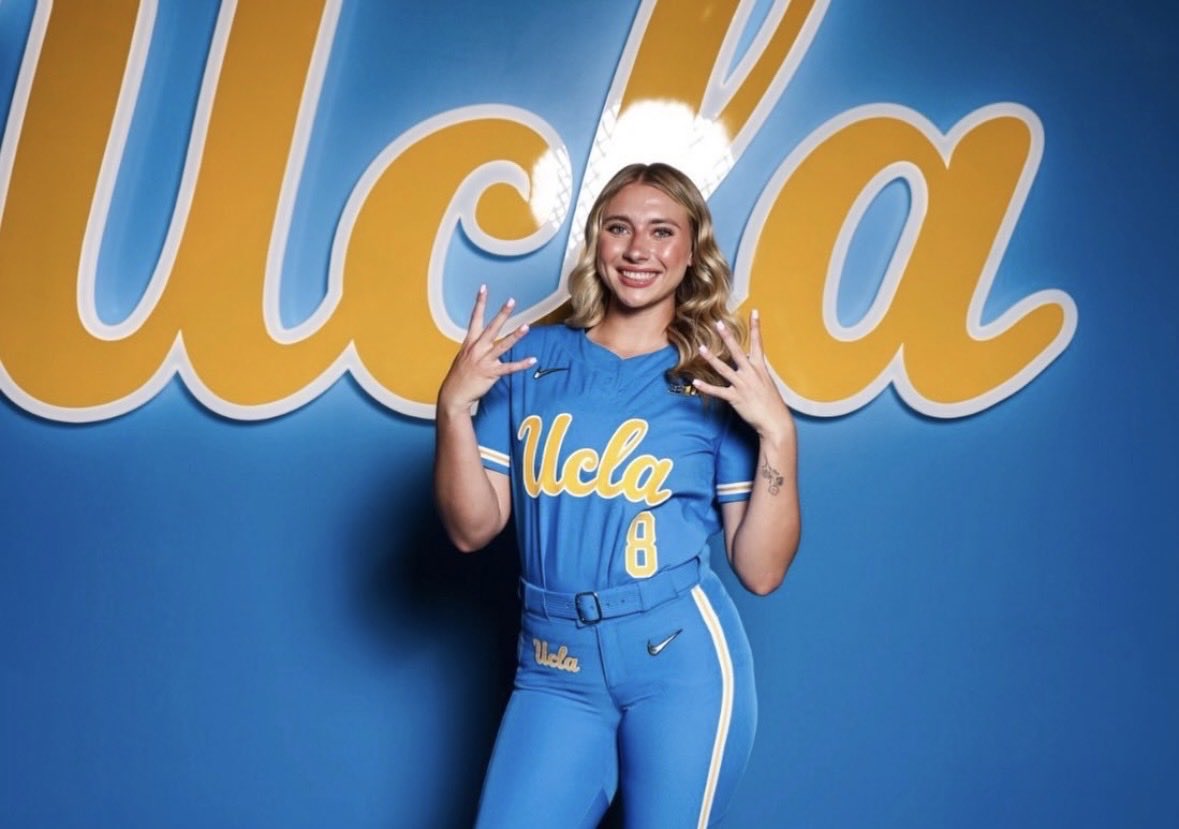 BradyVernon's tweet photo. Former Texas pitcher Cambria Salmon is heading to UCLA. 

Salmon, a former five-star recruit in 2024, is the Bruins’ second addition in the circle. 

https://t.co/WIgbCZvIo0 https://t.co/YM5vPQDoXY