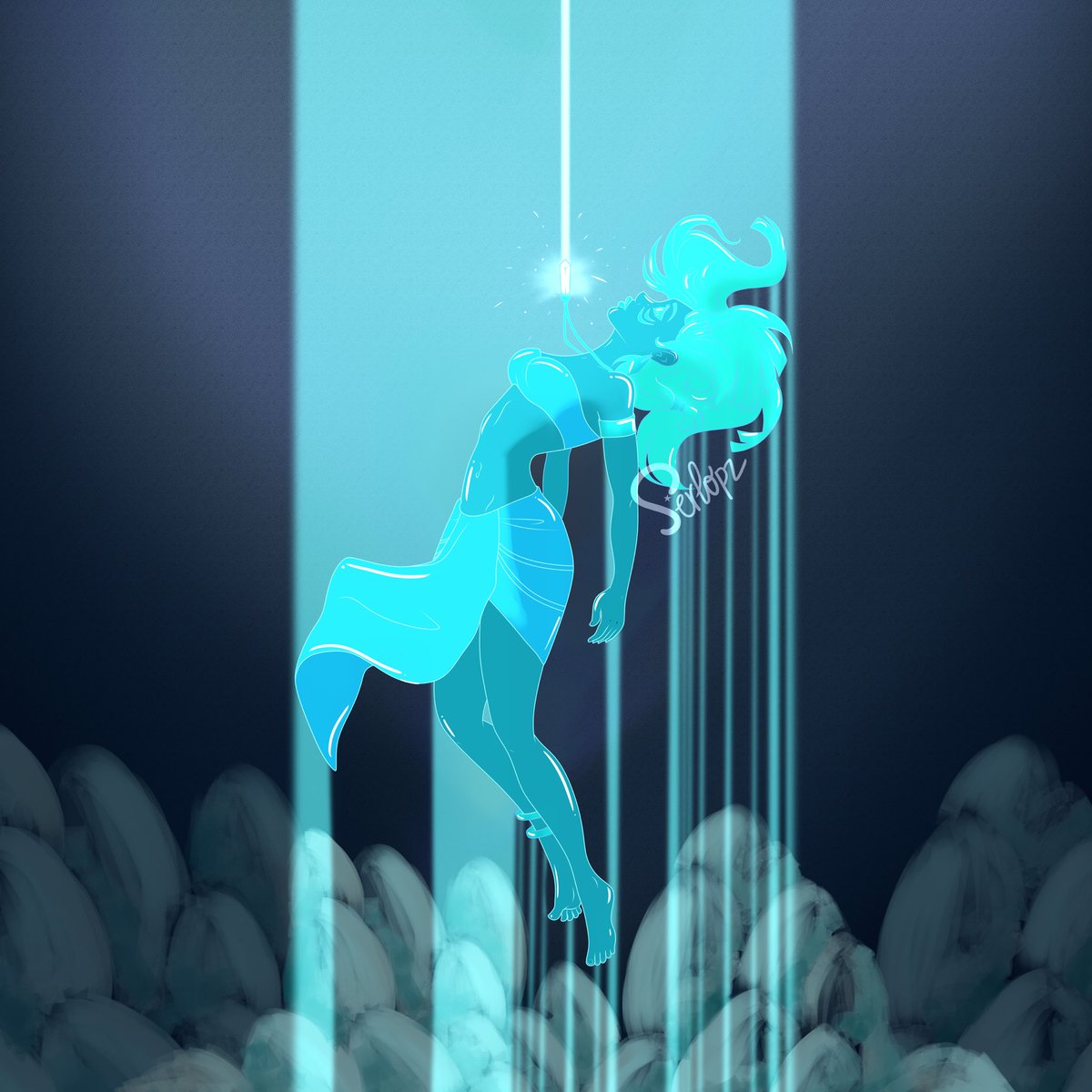 serlopz_'s tweet photo. Atlantis is waiting... 25th anniversary 

#atlantis #atlantisthelostempire #atlantistle #Kida #fanart #illustrationㅤ @AtlantisTLE @Disney https://t.co/s7Y7nmV6m4