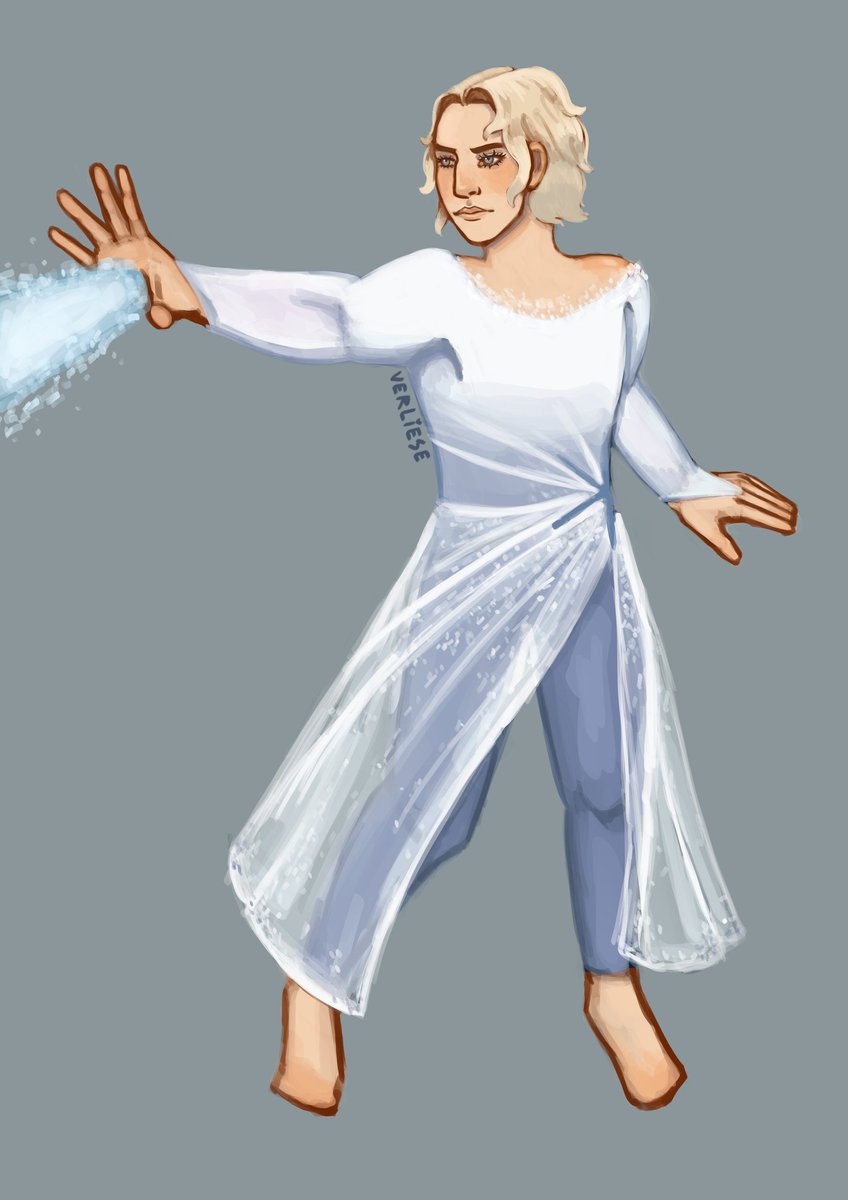 verliese_art's tweet photo. "You're not a voice; you're just a ringing in my ears."
Baddie with ice powers that's ready to kill for those they love?
(The goblin in my brain told me to draw TF!Scott as Elsa, so here we are)
#tfscott #theflightsmp #theflight https://t.co/K3ejDTc7aO