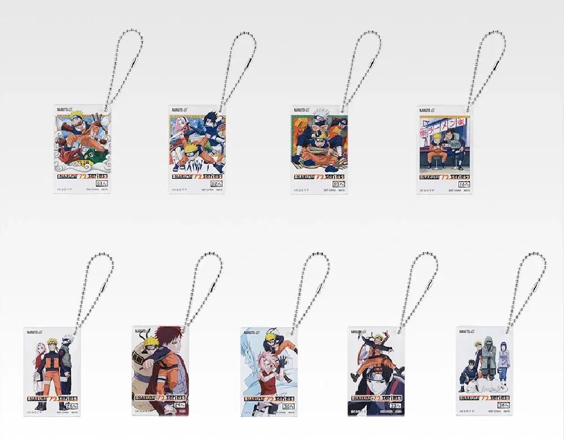 一番くじ NARUTO 疾風伝 フィギュア ビジュアルシート アクリルチャーム しゅんドラン on X: 