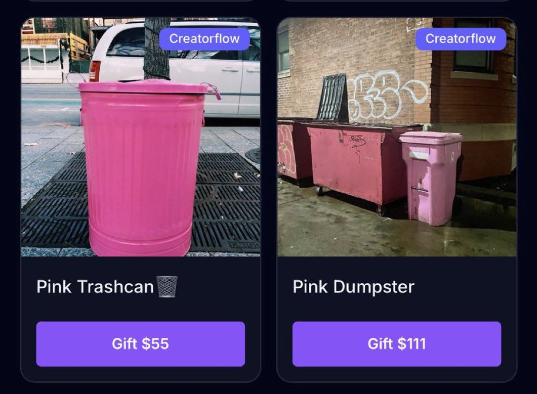 New 🎁s available on my @youpay for you helpless cvcks🧎🏻‍♂️‍➡️🛍️ Throw your 💵💵 & dignity away in my brand new pink trash can & pink dumpster🎀🗑️🚮 https://t.co/CJbXZ0NS4f