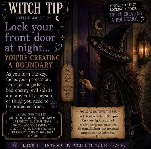 thewitchbrmclst's tweet photo. Witch Tip: Lock your Front Door https://t.co/ITB0k9HXVz