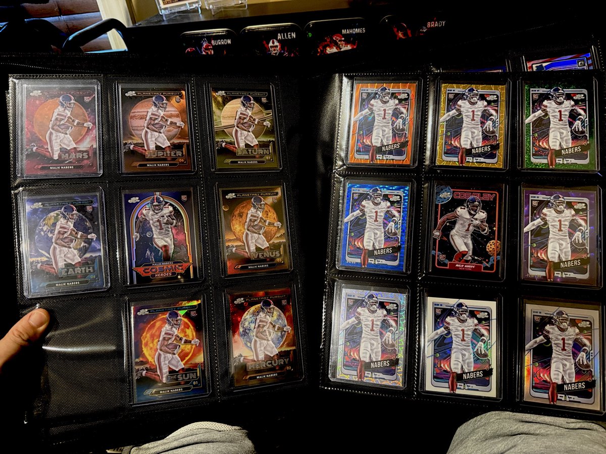 PUCCISMASH's tweet photo. @CardPurchaser On @Topps Chrome Cosmic release week no less! NEED to finish this page… https://t.co/MuOBUH0kXA