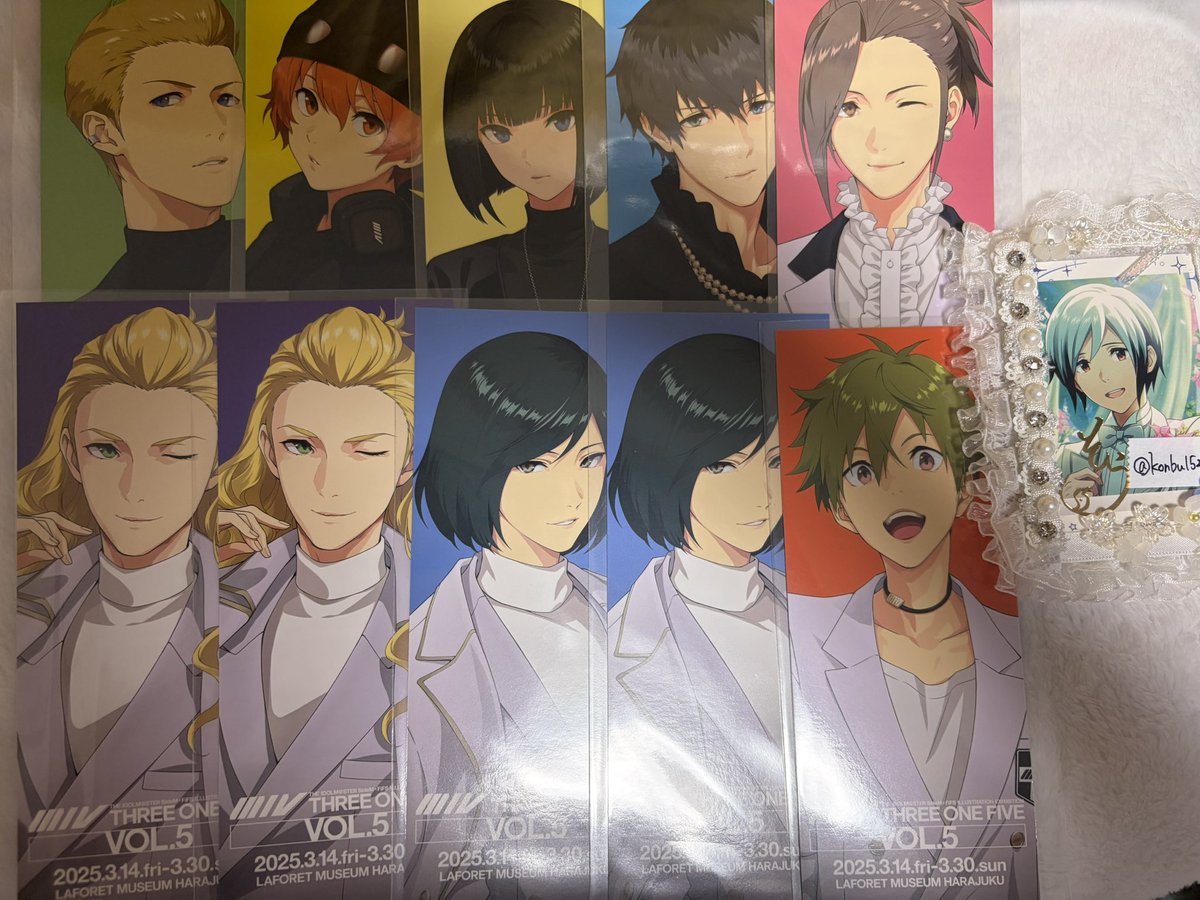 konbu1523's tweet photo. [交換/譲渡]SideM FiFS 特典
譲：北斗.悠介.麗.恭二.みのり.翔真2九郎2.☆隼人.夏来2.☆四季2.朱雀.アスラン.巻緒2.直央.志狼2.☆道夫.☆タケル2.☆漣.一希.クリス2
求：同異種 想楽 >友人分龍誠司 または500円(＋送料)
郵送/21日FiFS展手渡し
☆は想楽のみ、譲渡は指定の子から同数お迎えお願いします https://t.co/RbgkEDvxLE