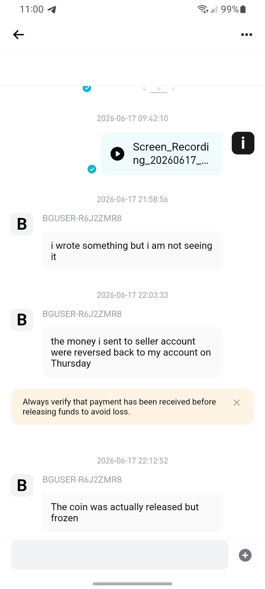 IbrahimMur43647's tweet photo. @BitgetAfrica @bluwhaleai The buyer got his money reversed,  refund my usdt to my bitget account. 
1447807512367091713 https://t.co/SWfO0wpvLY