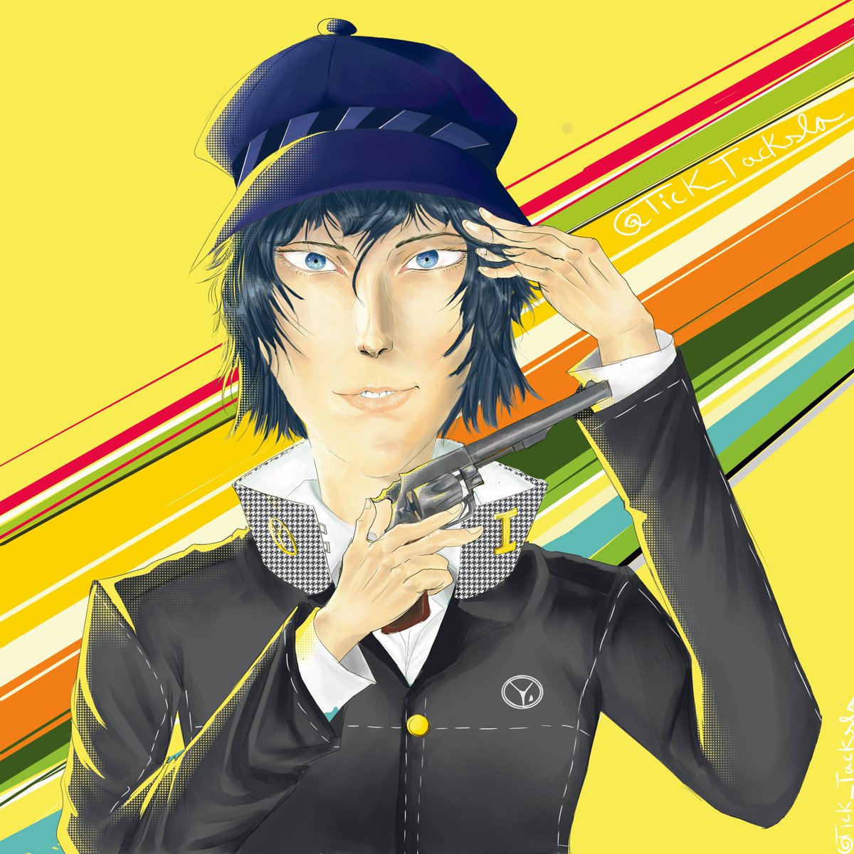 tick_tacksla's tweet photo. Naoto
#persona4 https://t.co/oLsfJINryy