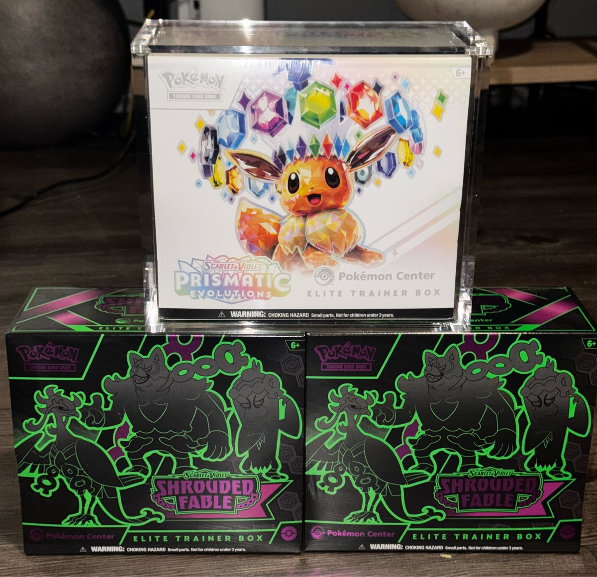 CloydCards's tweet photo. 🍀🧇Waffle🧇🍀
🔥Pris/x2 Shrouded PKC ETBs🔥

  90💺@ $10 per spot!

 🎡Wheel of death 💀
  Last person standing
🥇Takes Pris &amp; Shrouded🥇
🥈Takes other Shrouded🥈

⚡️Runs live on Twitch!⚡️
🚨Retweet for chance at Free Spot!🚨 https://t.co/GaXTG6OsOR