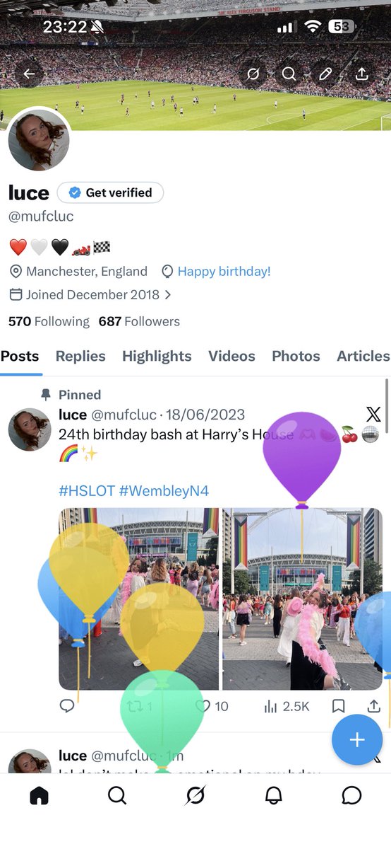 mufcluc's tweet photo. Awwww balloons xxxx https://t.co/dI60Qxo5Aw