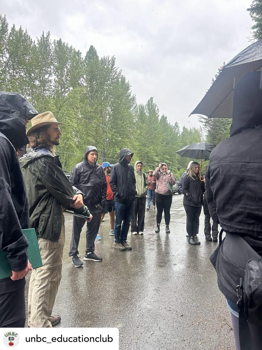EducationUnbc's tweet photo. Great photos  @unbc_educationclub what an amazing trip. Barkerville 2026. A super nice transition from@the 4-week practicum to coursework. AMAZING!! Love that you are learning and connecting outside. #UNBCED https://t.co/9SQmExWewi