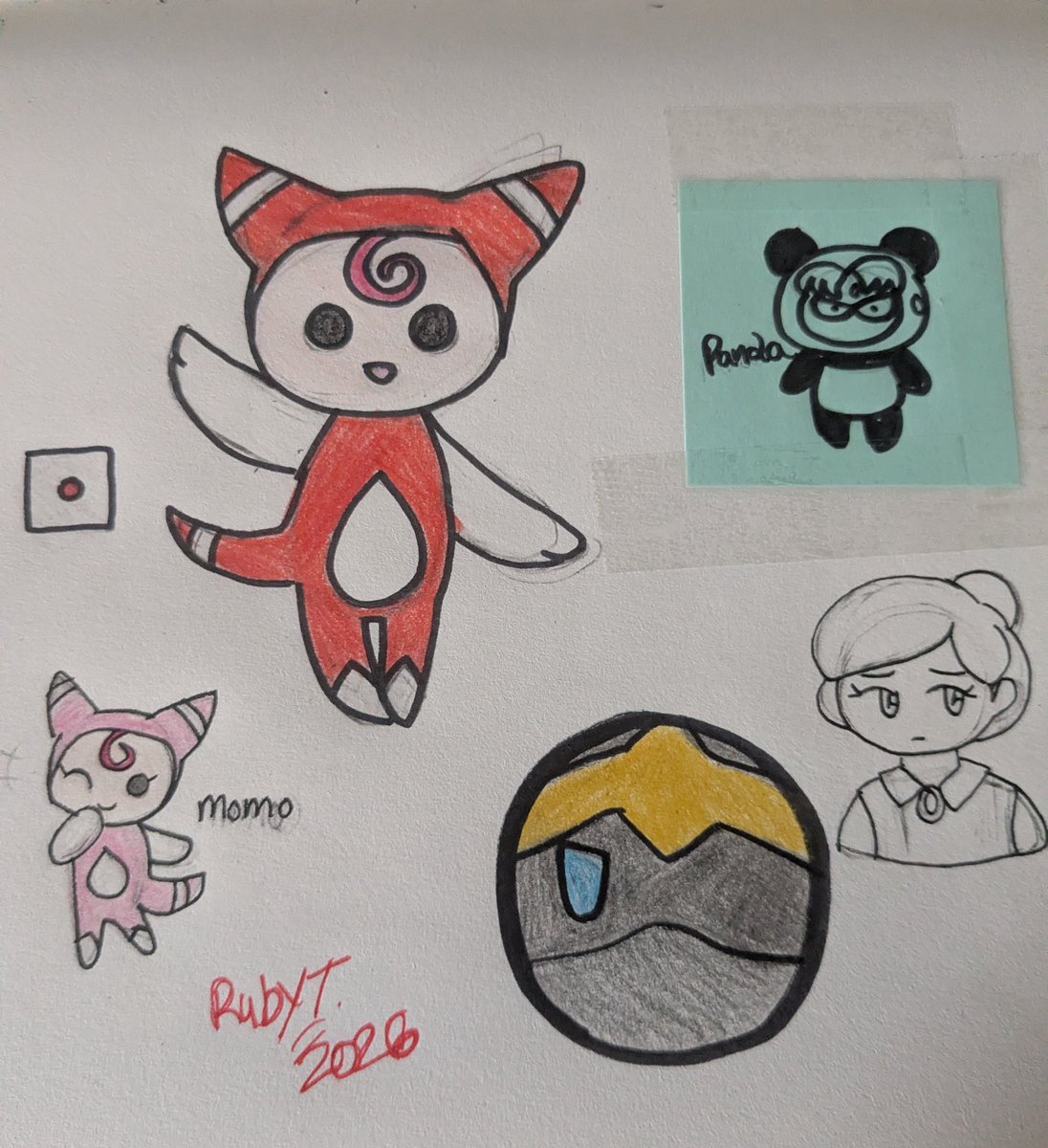 rubytelles66's tweet photo. Doodle Random
Each the character
#doodle #drawing #sketch #inkpen #colorpencil https://t.co/Jdx1HvudA7
