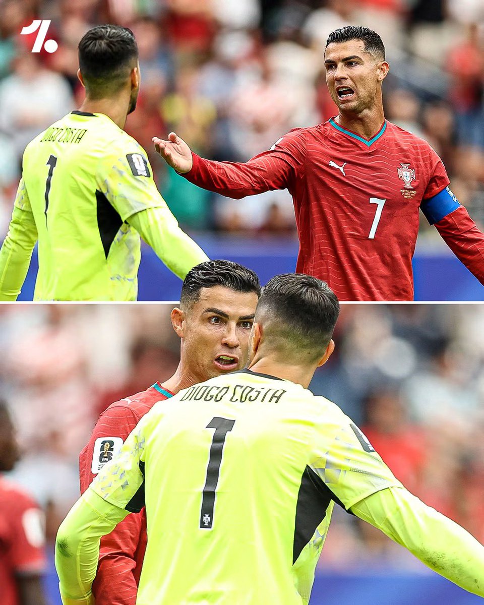 jules_mbongo's tweet photo. The only thing Ronaldo does better than Messi is to blame his teammates 😭😭 https://t.co/GjdJbxCHTt