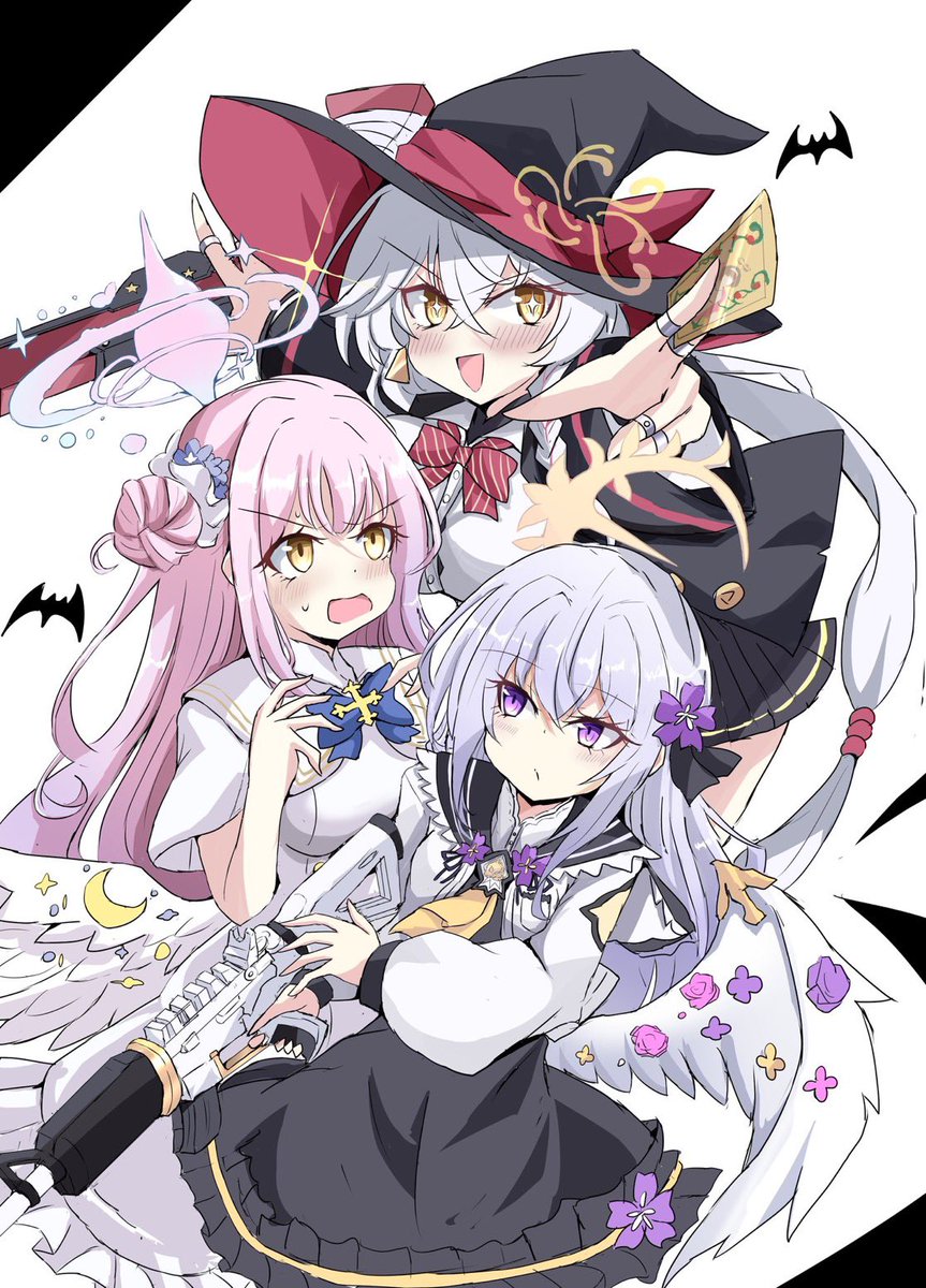 mika3253x's tweet photo. ブルアカの魔女3人組再掲 https://t.co/yK1F2tYOn1
