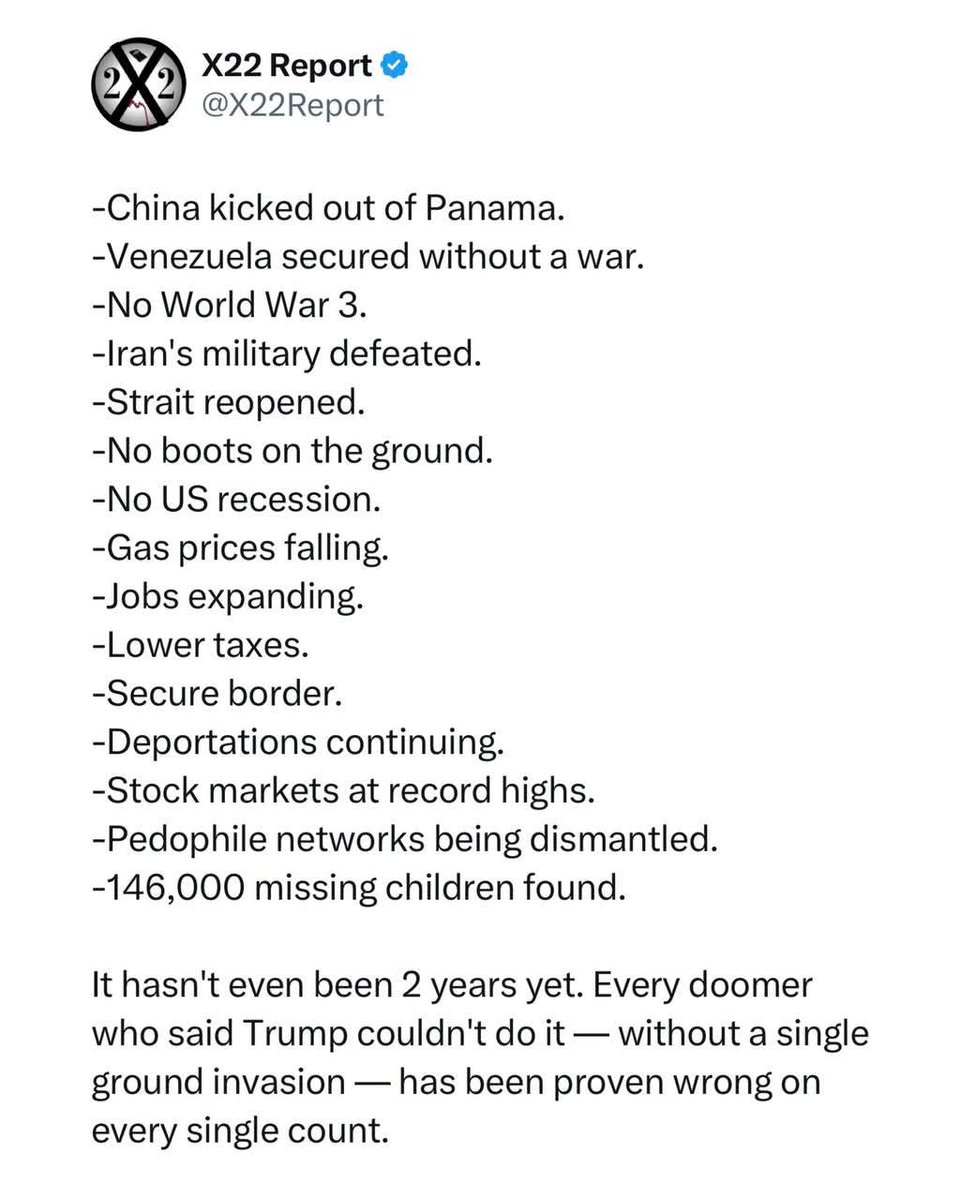 Mac75942's tweet photo. @RisqueJailCpt @TrumpDailyPosts @EricLDaugh Keep believing in 300 billion.... Must be nice living in a fantasy land.

Uh oh facts incoming look away https://t.co/c0u8NG5g47