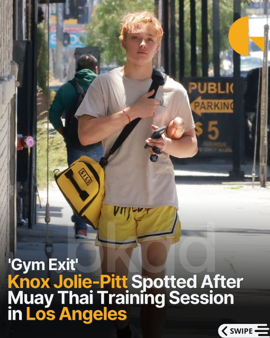 BackgridUS's tweet photo. The son of Angelina Jolie and Brad Pitt Knox Jolie-Pitt was seen leaving a Muay Thai class in Los Angeles after a workout session.
📷: Terma, SL / @backgrid_usa
For licensing inquiries, please email us at usasales@backgrid.com
#backgrid https://t.co/cXvAJiB0gI