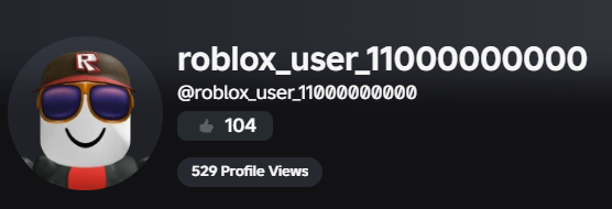 JoshuaWILS0N's tweet photo. @Roblox_RTC Yeah, his username just got reset. https://t.co/kTuA95fNOV