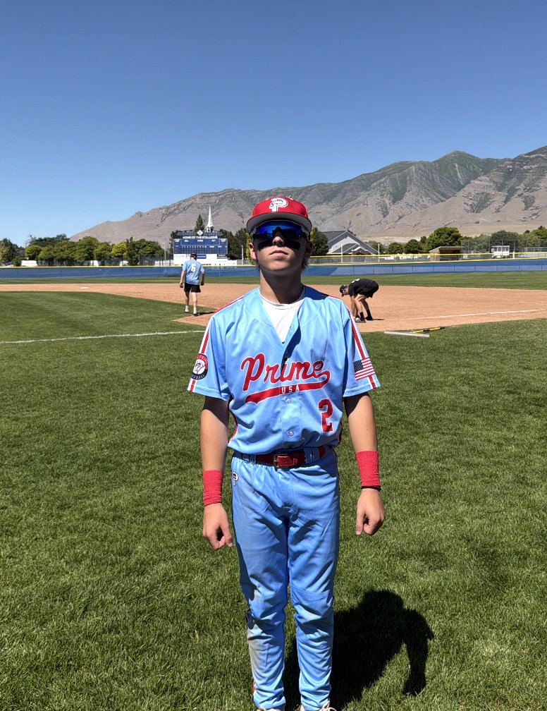 FiveToolUtah's tweet photo. F: @USAPrime_West 2028 Redd 19, BlueChip 0 
PoG: Caleb Garcia 2-3, 2B, 2 RBI https://t.co/ctBSJutKD2