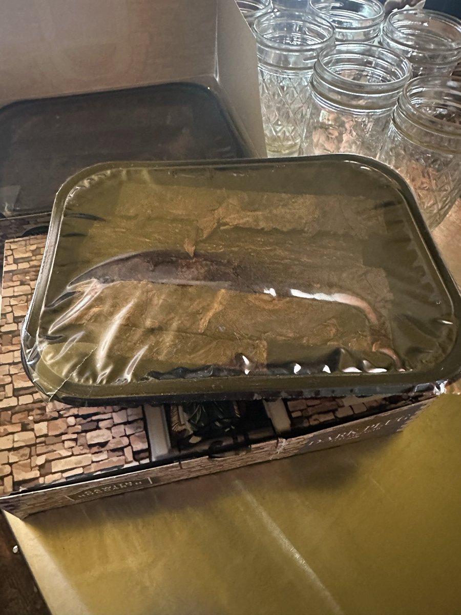 bj221_'s tweet photo. An exceedingly beautiful 2 lbs of Gawith Dark Plug heading into the cellar today 🤩 https://t.co/YEQOVMwAga