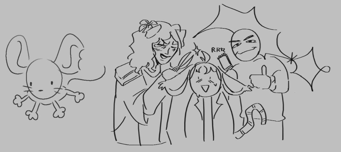 LakkaArts's tweet photo. ty everyone who was present in @RatashaScience's gofundme! here are some doodles from it https://t.co/iIEmSPGGf6
