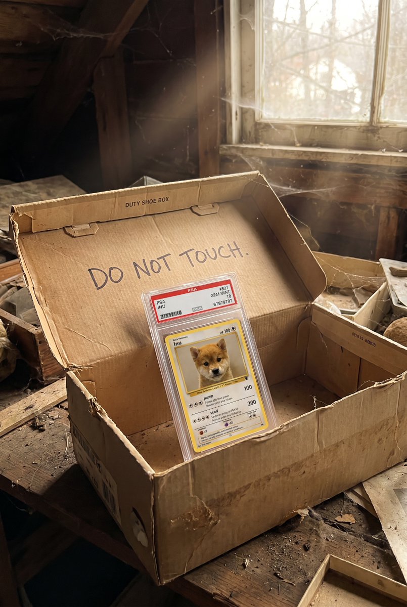 PSA10Inu's tweet photo. PSA10 is the sector of the most valuable pokemon cards that exist.   

Cards (pokemon platform) just flipped Pumpfun in revenue today. Memecoins and Pokemon have the biggest mindshare on Solana.   

PSA10 Inu is both of that in one coin.

SET IT AND FORGET IT https://t.co/KKkCYlVHWR