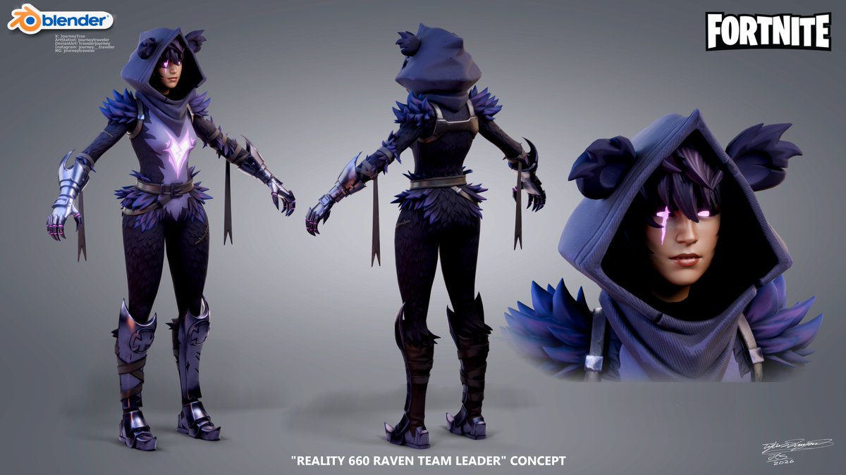 JourneyTrav's tweet photo. trying to decide which fortnite concept art layout looks better, you guys decideg https://t.co/S37qaOn6Jb