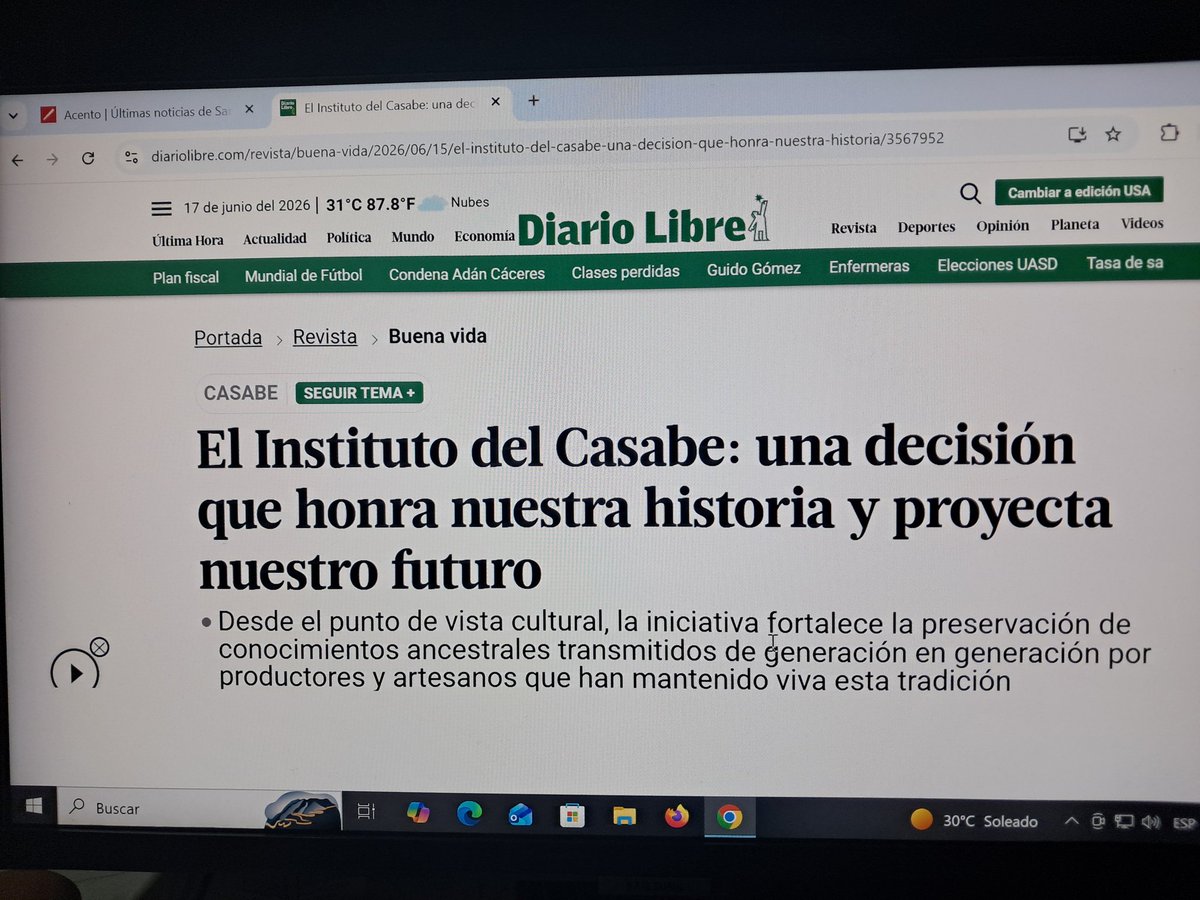 JloraCastillo1's tweet photo. Crear un jodido Instituto Nacional del Casabe y el Instituto Nacional del Coco (Inacoco) e (Indocasabe), junto a Inaguja, debe ser una broma de mal gusto. Por ahí debe comenzar el gobierno para ahorrar. https://t.co/iud86MnTpt