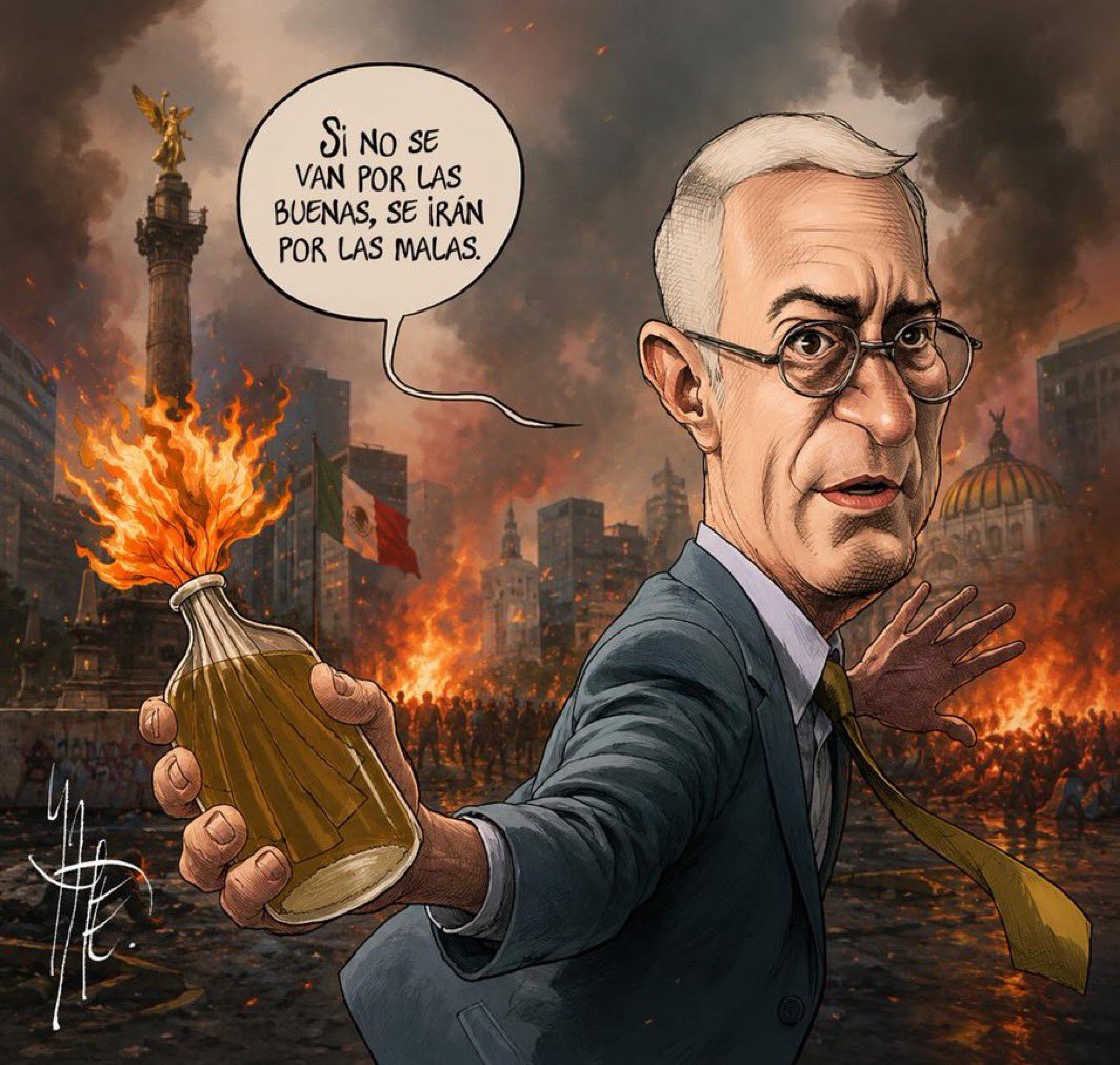 epigmenioibarra's tweet photo. El paisaje después de ¿la batalla?  
Por. -  Epigmenio Ibarra

Se quedaron con las ganas. No fue la de México, ante el mundo, la imagen de un país desgarrado por conflictos sociales, escenario de enfrentamientos violentos entre manifestantes y fuerzas policiacas. No se produjo esa “batalla decisiva” que con tanto descaro y tan criminal irresponsabilidad promovieron.

Estaban listos para, desde el estadio y mientras disfrutaban el partido, escuchar las explosiones y compartir “indignados” las imágenes de madres buscadoras y maestros —cuyas luchas desprecian— muertos y heridos en las calles.

Bastaría entonces —pensó Ricardo Salinas Pliego— con quitarse el saco, quedarse con la camiseta verde y, desde la cancha del estadio, proclamarse el libertador de este país ingobernable y comenzar así la operación de “limpieza étnica” (así conciben los libertarios la acción política) para librarlo de las y los “zurdos de mierda”.

Fracasaron y hoy, ansiosos y esperanzados, miran de nuevo hacia el norte. Creen que, alcanzada la paz entre Irán y los Estados Unidos y ante la urgencia de conseguir votos en noviembre, Donald Trump se decidirá por fin a enviar tropas a salvarles.

Que derecha tan ruin tenemos, tan hipócrita, tan cínica, tan fanática, tan ignorante, tan incapaz de entender que no se trata de que otras y otros, así sean víctimas de atrocidades perpetradas cuando estaban en el poder o soldados de un ejército extranjero, derramen su sangre para devolverles sus privilegios.

Que derecha tan hipócrita la nuestra, hablando de democracia cuando la traicionaron tantas veces, de derechos humanos que violaron masivamente, de libertades ciudadanas que conculcaron sistemáticamente.

Y qué “líderes de opinión” tan cínicamente decididos a darle la espalda a las mayorías y tan incapaces de reconocer que aquí, en este país, se está produciendo una revolución única en la historia, en tanto que es democrática, es pacífica, es radical y se produce en libertad y en donde, a diferencia de lo que sucede en muchos otros países “democráticos” del mundo, no se reprime a nadie.

¿Quieren volver al poder? 

No busquen que otros los reinstalen en ��l de nuevo; den la batalla ustedes, pero en las urnas y por las buenas. 

Vayan y busquen a ese pueblo al que masacraron, sometieron, saquearon, engañaron por décadas y pídanle su voto; no se lo compren ni intenten manipularlo; convénzanlo. 

Así será de aquí en adelante en este país que se transforma y que defiende como ningún otro pueblo del mundo su soberanía; este es el paisaje después de esa batalla que no se libró. Más vale que lo entiendan.