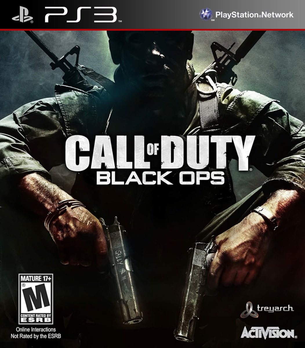 juresmccann's tweet photo. Old Cover Of Call Of Duty: Black Ops (2010) https://t.co/uExLBkAJte