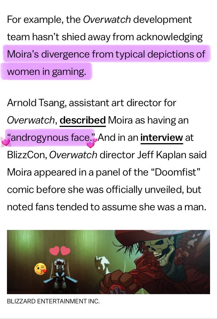 bioticgasp's tweet photo. Answering your questions:

1. “Why does this matter?”

Because I have loved Moira “pretty androgynous face” O'Deorain for nine long and beautiful years. https://t.co/hnsLKOW7Np